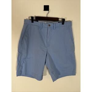 Polo Ralph Lauren Men's Stretch Classic Fit Bedford 9" Shorts Size 32 W Blue NWT